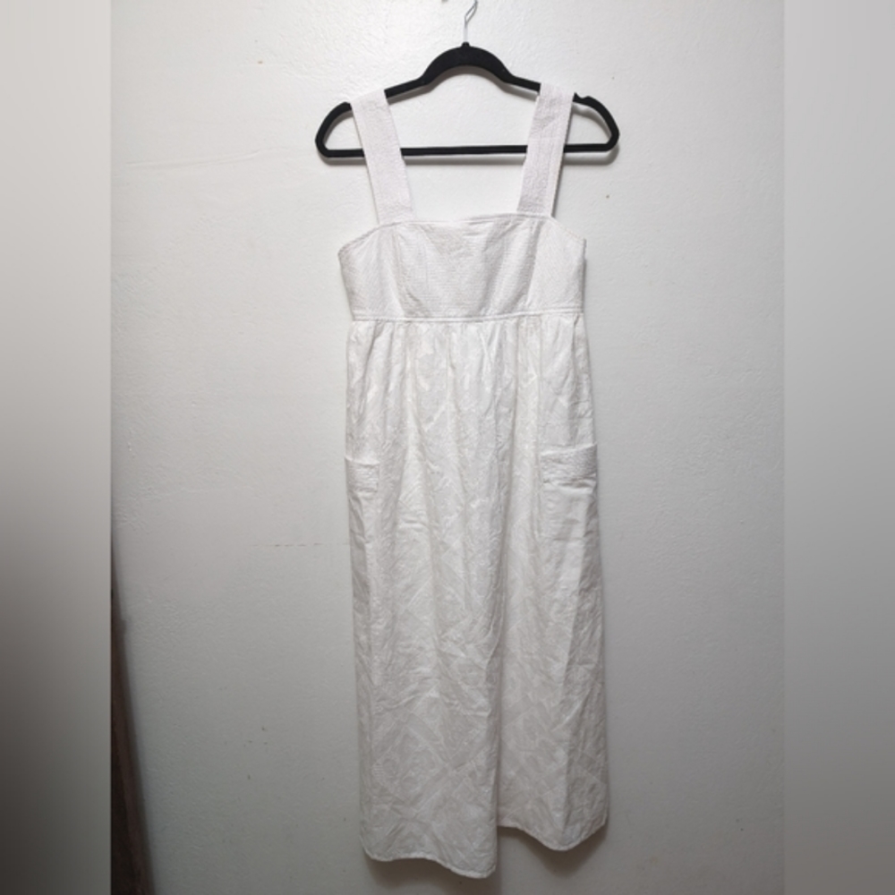 Madewell White Square‑Neck Maxi Sundress - Picture 6 of 9